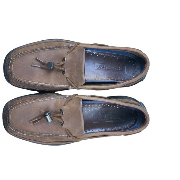 Sperry Top-sider Shoes Mens Size 9.5 CH08 0194123 Clasp Closure Adjustable - Picture 9 of 11